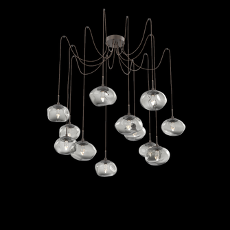 Nova Round 12pc Swag Multi-Pendant (LED) (1289|SCB0068-12-FB-GS-C01-L1)