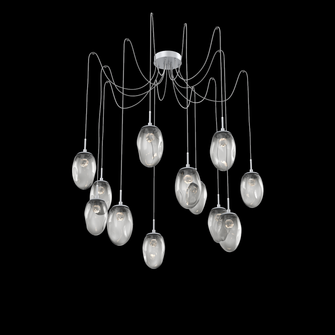 Meteo Round 12pc Swag Multi-Pendant (LED) (1289|SCB0067-12-CS-FS-C01-L3)