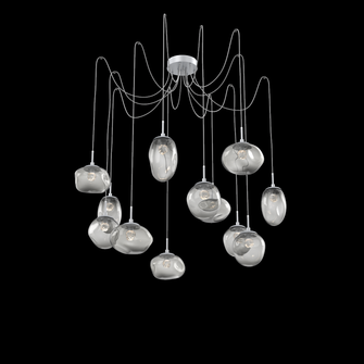 Cosmos Round 12pc Swag Multi-Pendant (LED) (1289|SCB0069-12-CS-FS-C01-L3)