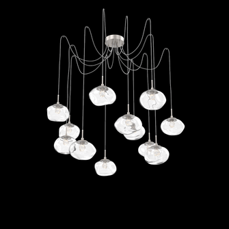 Nova Round 12pc Swag Multi-Pendant (LED) (1289|SCB0068-12-BS-FC-C01-L1)