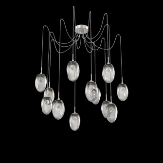 Meteo Round 12pc Swag Multi-Pendant (LED) (1289|SCB0067-12-BS-ZS-C01-L1)
