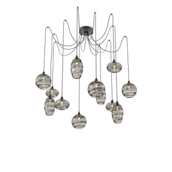 Misto Round 12pc Swag Multi-Pendant (1289|SCB0048-12-MB-OS-C01-E2)