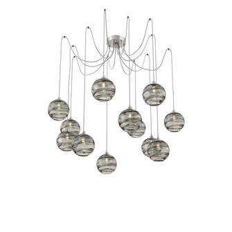 Terra Round 12pc Swag Multi-Pendant (1289|SCB0047-12-BS-OS-C01-E2)