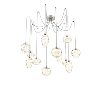 Misto Round 12pc Swag Multi-Pendant (1289|SCB0048-12-BS-OA-C01-E2)