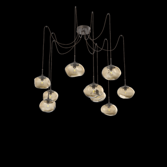 Nova Round 9pc Swag Multi-Pendant (Bulb) (1289|SCB0064-09-FB-B-C01-E2)