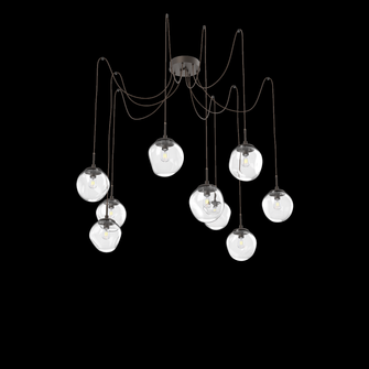Aster Round 9pc Swag Multi-Pendant (Bulb) (1289|SCB0062-09-FB-C-C01-E2)