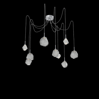 Gem Round 9pc Swag Multi-Pendant (1289|SCB0039-09-CS-S-C01-L1)