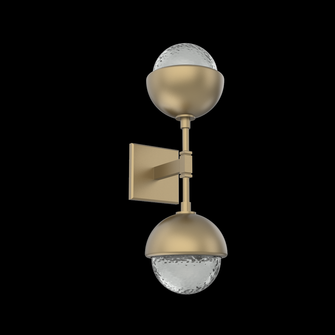 Cabochon Double Sconce (1289|IDB0093-02-GB-S-L3-MS)