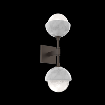 Cabochon Double Sconce (1289|IDB0093-02-FB-WL-L3-WM)