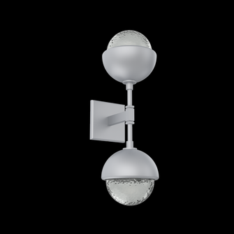 Cabochon Double Sconce (1289|IDB0093-02-CS-S-L3-MS)