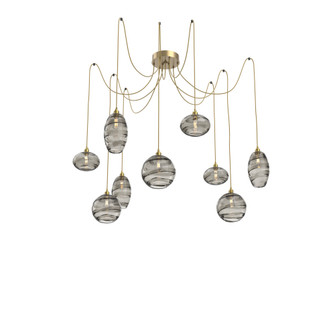 Misto Round 9pc Swag Multi-Pendant (1289|SCB0048-09-GB-OS-C01-E2)