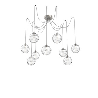 Terra Round 9pc Swag Multi-Pendant (1289|SCB0047-09-BS-OC-C01-E2)