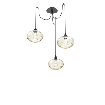 Coppa Round 3pc Swag Multi-Pendant (1289|SCB0036-03-MB-OA-C01-E2)