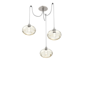 Coppa Round 3pc Swag Multi-Pendant (1289|SCB0036-03-BS-OA-C01-E2)