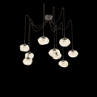 Nova Round 9pc Swag Multi-Pendant (LED) (1289|SCB0068-09-FB-FA-C01-L1)