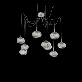 Nova Round 9pc Swag Multi-Pendant (LED) (1289|SCB0068-09-CS-FS-C01-L3)