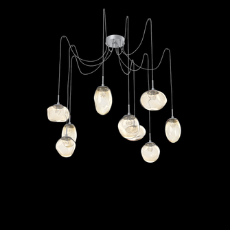 Cosmos Round 9pc Swag Multi-Pendant (LED) (1289|SCB0069-09-CS-FA-C01-L3)