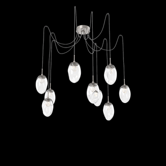 Meteo Round 9pc Swag Multi-Pendant (LED) (1289|SCB0067-09-BS-ZC-C01-L1)