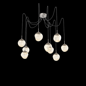 Aster Round 9pc Swag Multi-Pendant (LED) (1289|SCB0066-09-BS-ZA-C01-L1)