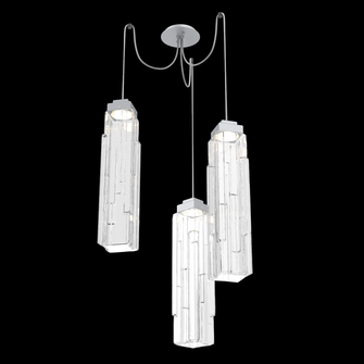 Ledgestone Round 3pc Swag Multi-Pendant (1289|SCB0056-03-CS-LC-C01-L1)