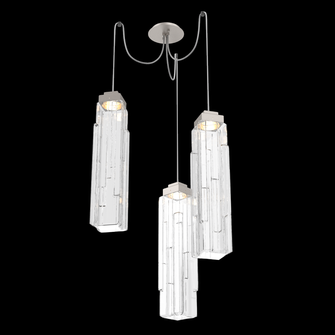 Ledgestone Round 3pc Swag Multi-Pendant (1289|SCB0056-03-BS-LC-C01-L3)