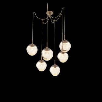 Aster Round 6pc Swag Multi-Pendant (LED) (1289|SCB0066-06-NB-FA-C01-L1)