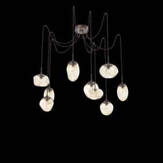 Cosmos Round 9pc Swag Multi-Pendant (Bulb) (1289|SCB0065-09-BB-A-C01-E2)