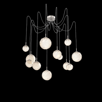Gaia Round 12pc Swag Multi-Pendant (1289|SCB0092-12-BS-A-C01-L1)