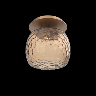 Single Glass Sconce & Flush Mount - Vessel (1289|SMB0091-01-NB-B-L1)