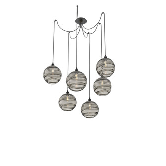 Terra Round 6pc Swag Multi-Pendant (1289|SCB0047-06-MB-OS-C01-E2)