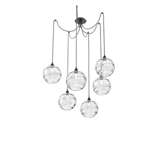 Terra Round 6pc Swag Multi-Pendant (1289|SCB0047-06-MB-OC-C01-E2)