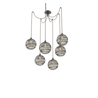 Terra Round 6pc Swag Multi-Pendant (1289|SCB0047-06-FB-OS-C01-E2)