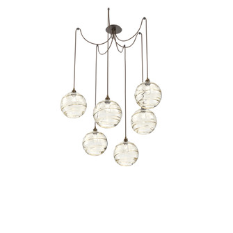 Terra Round 6pc Swag Multi-Pendant (1289|SCB0047-06-FB-OA-C01-E2)