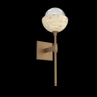 Cabochon Belvedere Sconce (1289|IDB0093-03-NB-C-L3-TR)