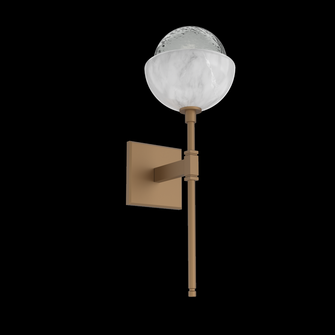 Cabochon Belvedere Sconce (1289|IDB0093-03-NB-S-L3-WM)