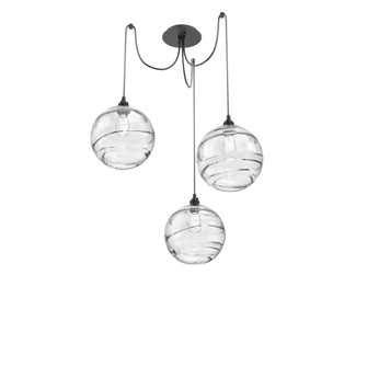 Terra Round 3pc Swag Multi-Pendant (1289|SCB0047-03-MB-OC-C01-E2)