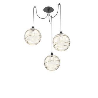Terra Round 3pc Swag Multi-Pendant (1289|SCB0047-03-MB-OA-C01-E2)