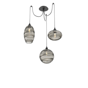 Misto Round 3pc Swag Multi-Pendant (1289|SCB0048-03-MB-OS-C01-E2)