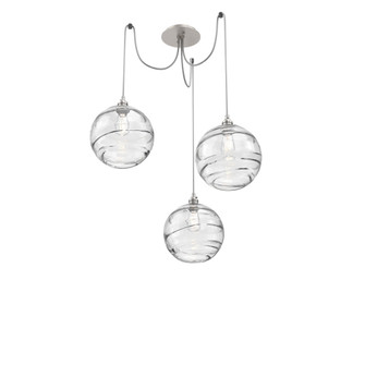 Terra Round 3pc Swag Multi-Pendant (1289|SCB0047-03-BS-OC-C01-E2)