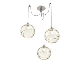 Terra Round 3pc Swag Multi-Pendant (1289|SCB0047-03-BS-OA-C01-E2)