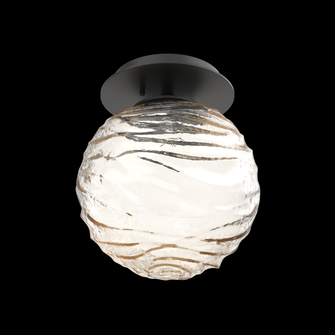 Single Glass Sconce & Flush Mount - Gaia (1289|SMB0092-01-MB-A-L1)