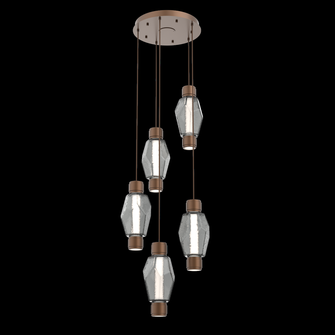Mandrel Round 5pc Multi-Pendant - Gem (1289|CHB0039-D5-BB-S-C01-L3)