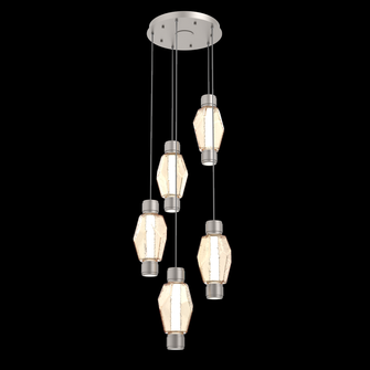 Mandrel Round 5pc Multi-Pendant - Gem (1289|CHB0039-D5-BS-A-C01-L3)