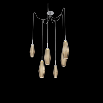 Aalto Round 6pc Swag Multi-Pendant (1289|SCB0049-06-CS-RB-C01-L1)
