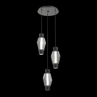 Mandrel Round 3pc Multi-Pendant - Gem (1289|CHB0039-D3-MB-S-C01-L3)