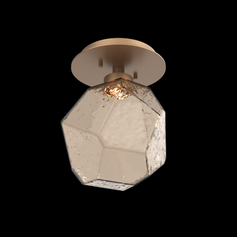 Single Glass Sconce & Flush Mount - Gem (1289|SMB0039-01-NB-B-L1)