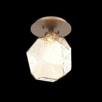 Single Glass Sconce & Flush Mount - Gem (1289|SMB0039-01-NB-A-L1)