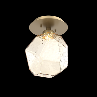 Single Glass Sconce & Flush Mount - Gem (1289|SMB0039-01-GB-A-L3)