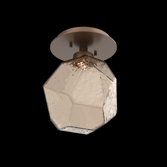 Single Glass Sconce & Flush Mount - Gem (1289|SMB0039-01-BB-B-L1)