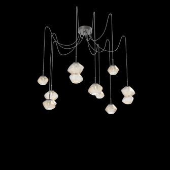 Mesa Round 9pc Swag Multi-Pendant (1289|SCB0089-09-GP-A-C01-L3)